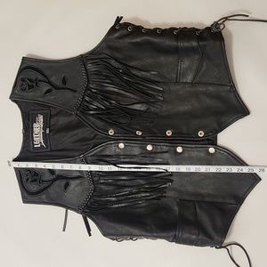 Leather Headquarters, Leather fringed motorcycle vest